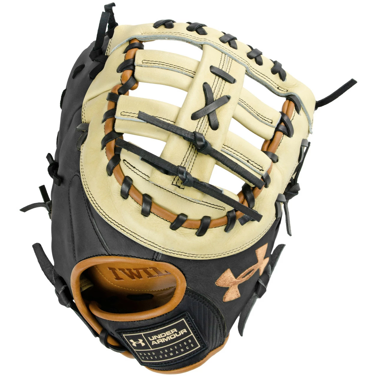 Under Armour UA Genuine 2.0 13 Inch UAFGGP2-FB Baseball First Base Mitt - Cream 2 Under Armour UA Genuine 2.0 13 Inch UAFGGP2-FB Baseball First Base Mitt - Cream - Image 2