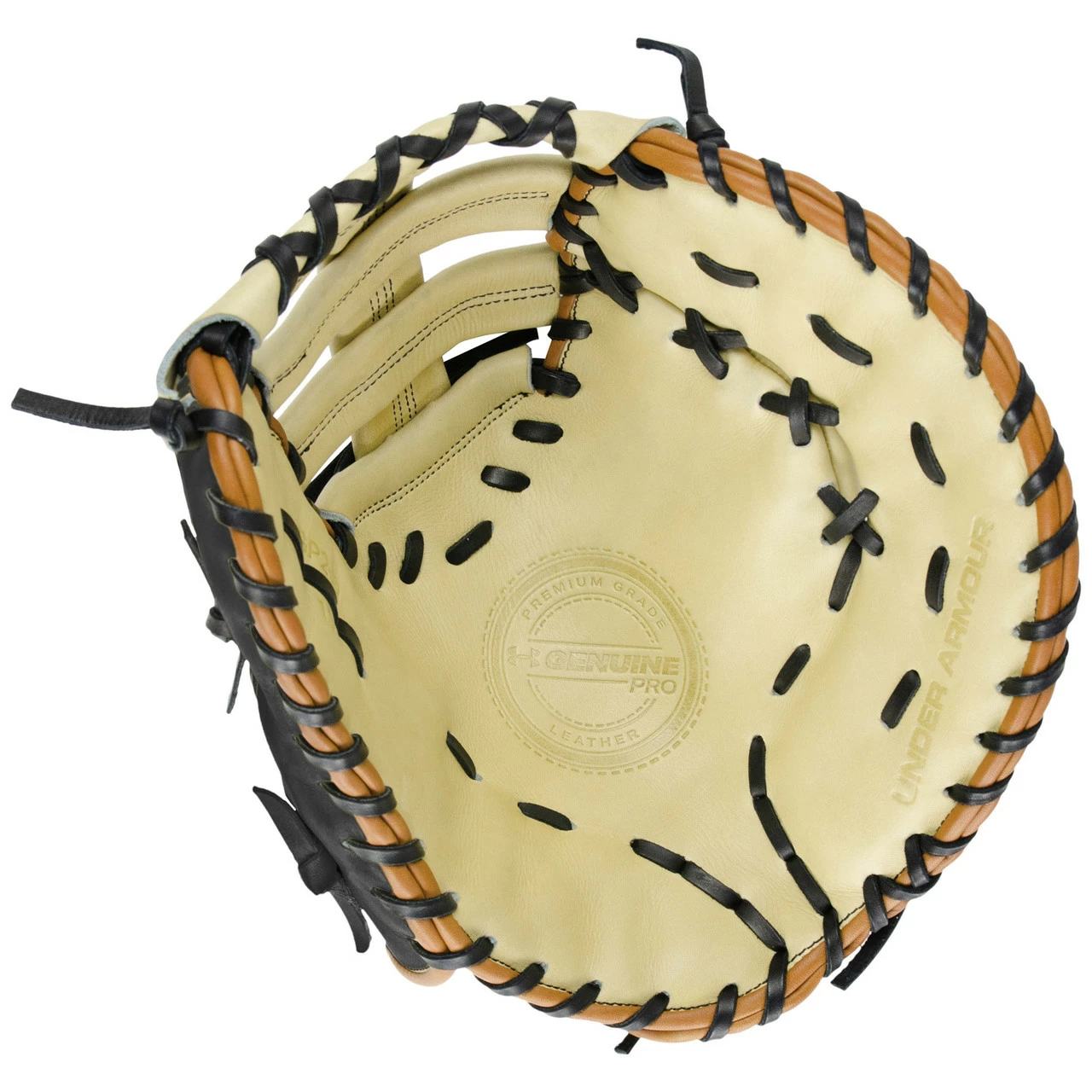 Under Armour UA Genuine 2.0 13 Inch UAFGGP2-FB Baseball First Base Mitt - Cream 3 Under Armour UA Genuine 2.0 13 Inch UAFGGP2-FB Baseball First Base Mitt - Cream - Image 3