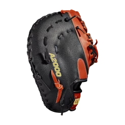 Wilson A2000 Spin Control Superskin 12.5 Inch SC1620SS Baseball First Base Mitt -Baseball Gloves Sales wbw100123 3 a2000 1b 1620ss sc 125 copperdimple blackss 12204.1654284838