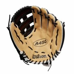 Wilson 2022 A450 Series 11 Inch WTA04RB2211 Youth Baseball Glove -Baseball Gloves Sales wbw100172 1 a450 qf if 11 blonde black.png.cq5dam.web .2000.2000 79060.1654285765