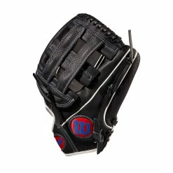 Wilson 2022 A450 Series 12 Inch WTA04RB2212 Youth Baseball Glove -Baseball Gloves Sales wbw100176 2 a450 qf of 12 black white.png.cq5dam.web .2000.2000 10721.1654285412
