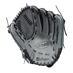 Wilson A360 Carbonlite Series 13 Inch Slowpitch Softball Glove -Baseball Gloves Sales wbw100192 1 a360 slowpitch 13 black grey 65771.1654283761