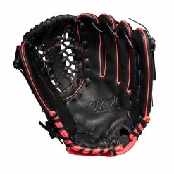 Wilson 2022 Flash Series 12 Inch WTA04RF2212 Fastpitch Softball Glove -Baseball Gloves Sales wbw100417 1 a440 flash of 12 black hotpink.png.cq5dam.web .2000.2000 53041.1654283320