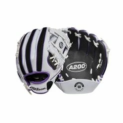 Wilson 2022 A200 EZ Catch 10 Inch WTA02RB2210WBPT Youth Baseball Glove