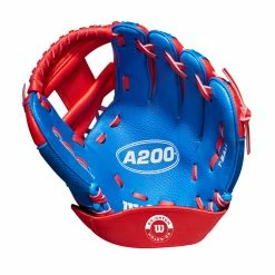 Wilson 2022 A200 EZ Catch 10 Inch WTA02RB2210WRBRT Youth Baseball Glove -Baseball Gloves Sales wbw100456 1 a200 tball 10 royal red.png.cq5dam.web .2000.2000 92844.1654285683