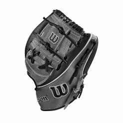 Wilson 2023 A2K SuperSkin Spin Control 11.75 Inch 1787SSSC Baseball Glove -Baseball Gloves Sales wbw100892 2 a2k if 1787sc 1175 blackss greydimple grey.png.high res 22239.1656308826