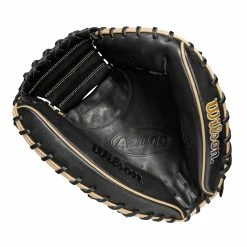 Wilson 2023 A2000 SuperSkin 34 Inch WBW10097834 Baseball Catcher's Mitt -Baseball Gloves Sales wbw100978 1 a2000 c 1790ss 34 blo bk 00111.1667413100