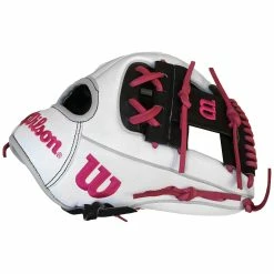 Wilson 2022 A2000 Superskin Custom 11.5 Inch A21786SS22C03 Baseball Glove -Baseball Gloves Sales wilson a2000 custom whtblkpnk 04 27442.1656756828