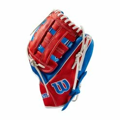 Wilson 2023 A1000 Red/White/Blue Series 11 Inch WBW10083511 Baseball Glove -Baseball Gloves Sales wilson wbw100835 2 59349.1675980767