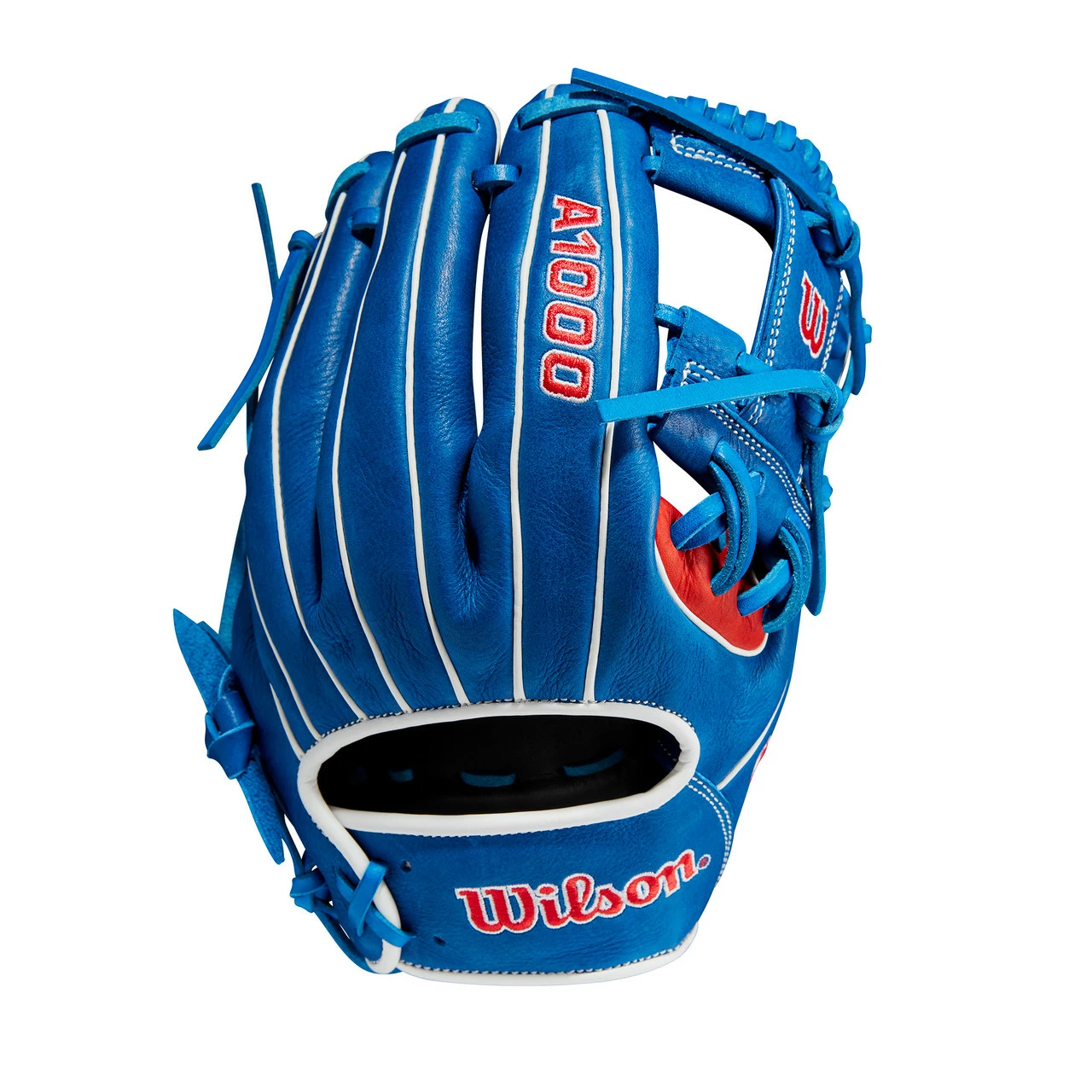Wilson 2023 A1000 Red/White/Blue Series 11.5 Inch WBW100836115 Baseball Glove 2 Wilson 2023 A1000 Red/White/Blue Series 11.5 Inch WBW100836115 Baseball Glove - Image 2