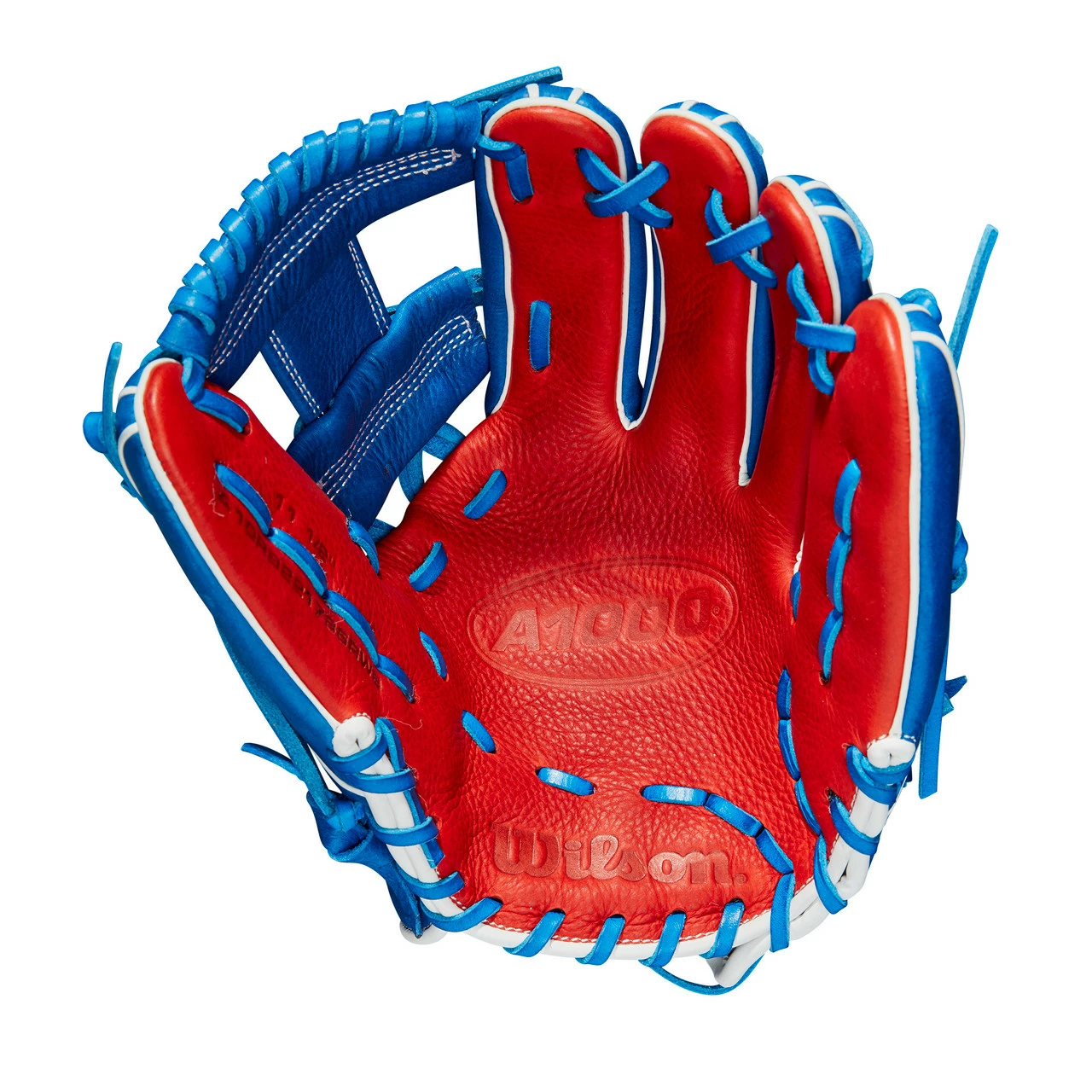Wilson 2023 A1000 Red/White/Blue Series 11.5 Inch WBW100836115 Baseball Glove 3 Wilson 2023 A1000 Red/White/Blue Series 11.5 Inch WBW100836115 Baseball Glove - Image 3