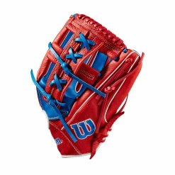 Wilson 2023 A1000 Red/White/Blue Series 12 Inch WBW10083812 Baseball Glove -Baseball Gloves Sales wilson wbw100838 2 70886.1675980775