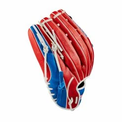 Wilson 2023 A1000 Red/White/Blue Series 12.25 Inch WBW1008401225 Baseball Glove -Baseball Gloves Sales wilson wbw100840 3 76341.1675980778