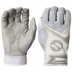 Worth Adult WBGL20 Baseball/Softball Batting Gloves