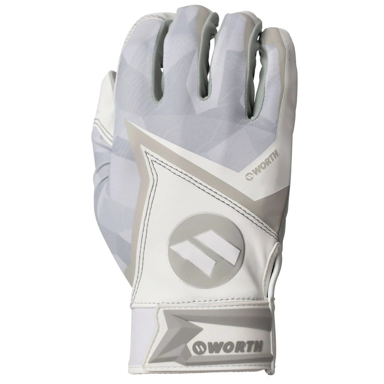 Worth Adult WBGL20 Baseball/Softball Batting Gloves 2 Worth Adult WBGL20 Baseball/Softball Batting Gloves - Image 2