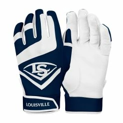Louisville Slugger Genuine Youth Baseball/Softball Batting Gloves -Baseball Gloves Sales wtl6104pr 8 genuine glove adult pr double 27042.1679214160