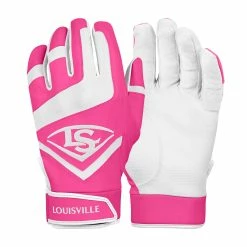 Louisville Slugger Genuine Youth Baseball/Softball Batting Gloves -Baseball Gloves Sales wtl6104ro 8 genuine glove adult ro double 80488.1679214160