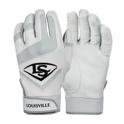 Louisville Slugger Genuine Adult Baseball/Softball Batting Gloves 17 Louisville Slugger Genuine Adult Baseball/Softball Batting Gloves -Baseball Gloves Sales wtl6104wh 8 genuine glove white double 84291.1678923965